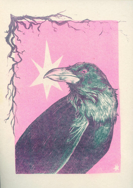 &quot;Untitled&quot; 2025, A4 risograph